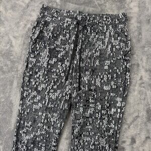 Lululemon Ready To Rulu Jogger Womens 8 Black Pants Drawstring Stretch Athletic